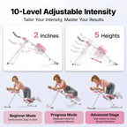 Foldable Full Body Shaper LCD Monitor Adjustable Core Trainer