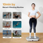 Compact Full Body Vibration Platform 400LBS Capacity