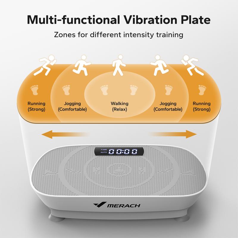 Compact Full Body Vibration Platform 400LBS Capacity
