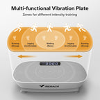 Compact Full Body Vibration Platform 400LBS Capacity