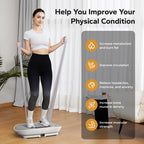 Compact Full Body Vibration Platform 400LBS Capacity