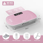 Summer Body Ready! 400LBS Vibration Plate Lymphatic Drainage Full Body Trainer